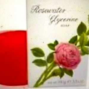 NEW Crabtree Evelyn Rosewater Glycerin Soap